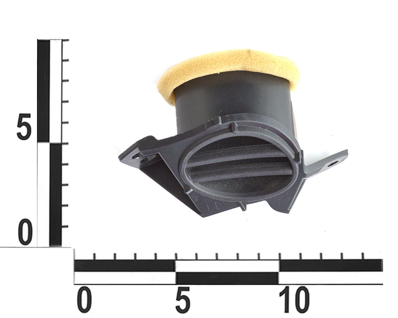 Воздуховод обдува бокового стекла левый передней панели NISSAN LEAF