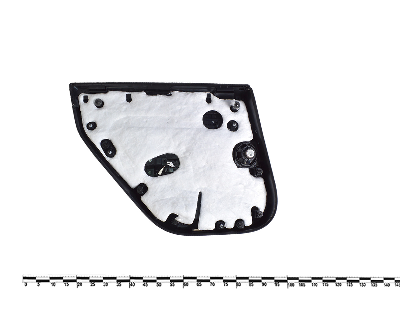 Обшивка задней правой двери черная TESLA MODEL 3