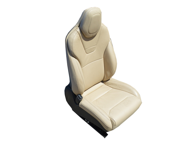 Сиденье переднее левое (водительское) (TAN) TESLA MODEL SR