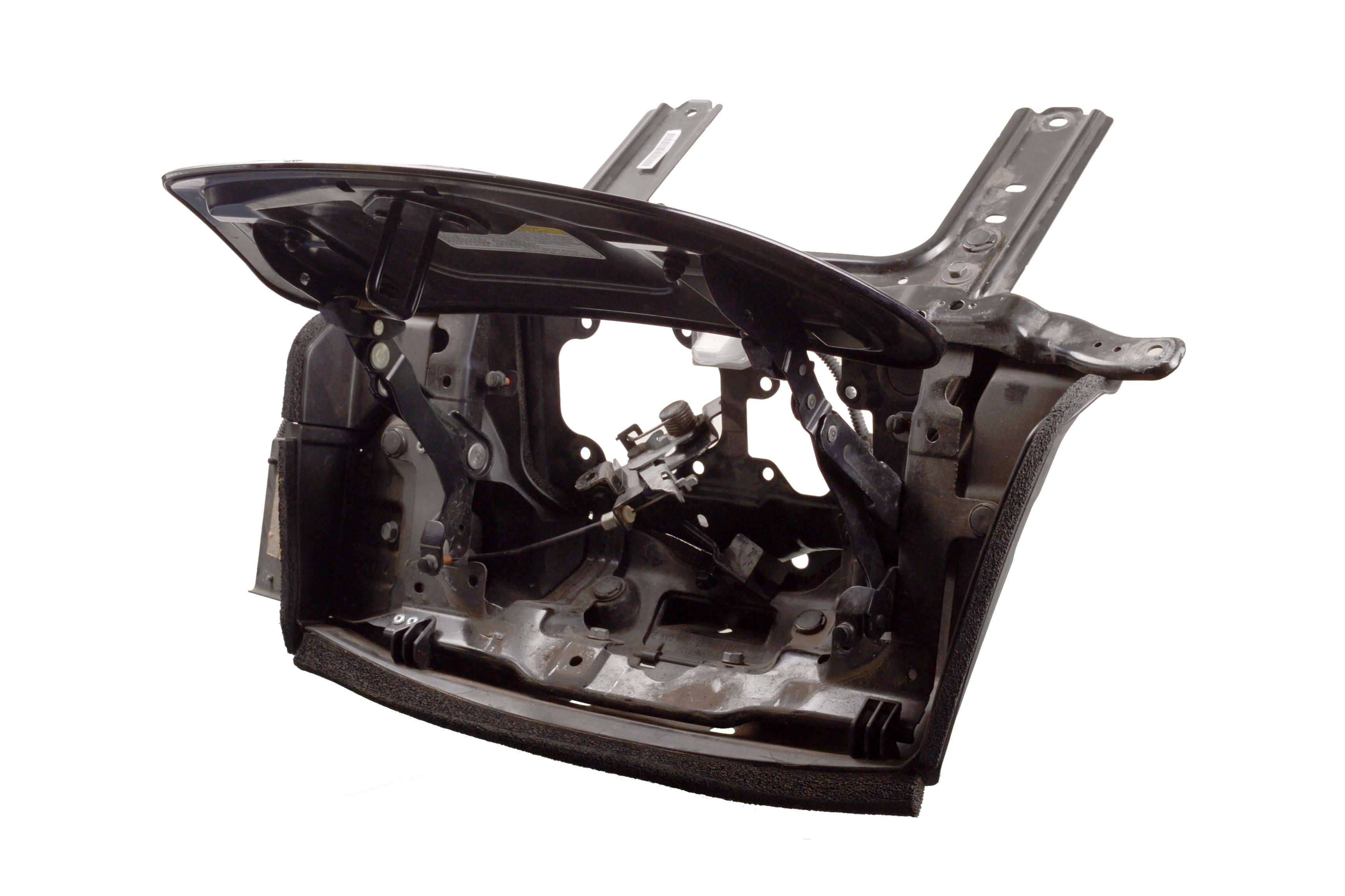 Корпус зарядного порта (метал+пластик) NISSAN LEAF 65701-3NF1B