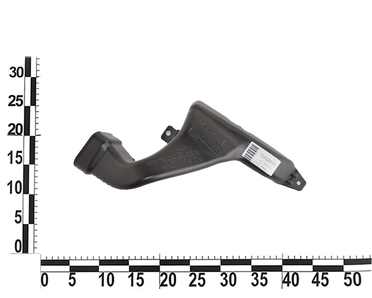 Воздуховод торпеды правый нижний TESLA MODEL 3