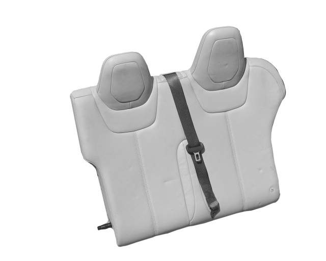 Сиденье заднее левое верхняя часть 2 ряда (GRAY) TESLA MODEL S,SR