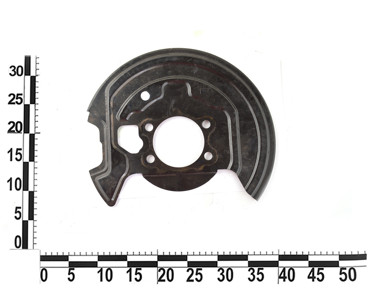 Грязезащитный щиток тормозного диска перед., левый Nissan Leaf 2018