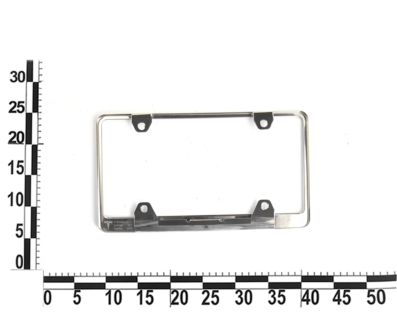 Рамка под номерной знак TESLA MODEL 3 Рамка под номерной знак TESLA MODEL 3