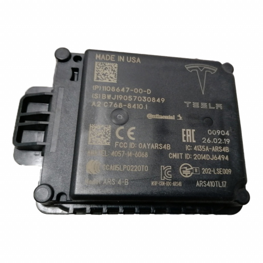 Блок радара передний TESLA MODEL X 1108647-00-D / 1108647-00-E