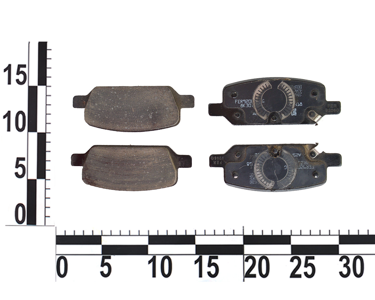 Колодки тормозные задние TESLA MODEL 3