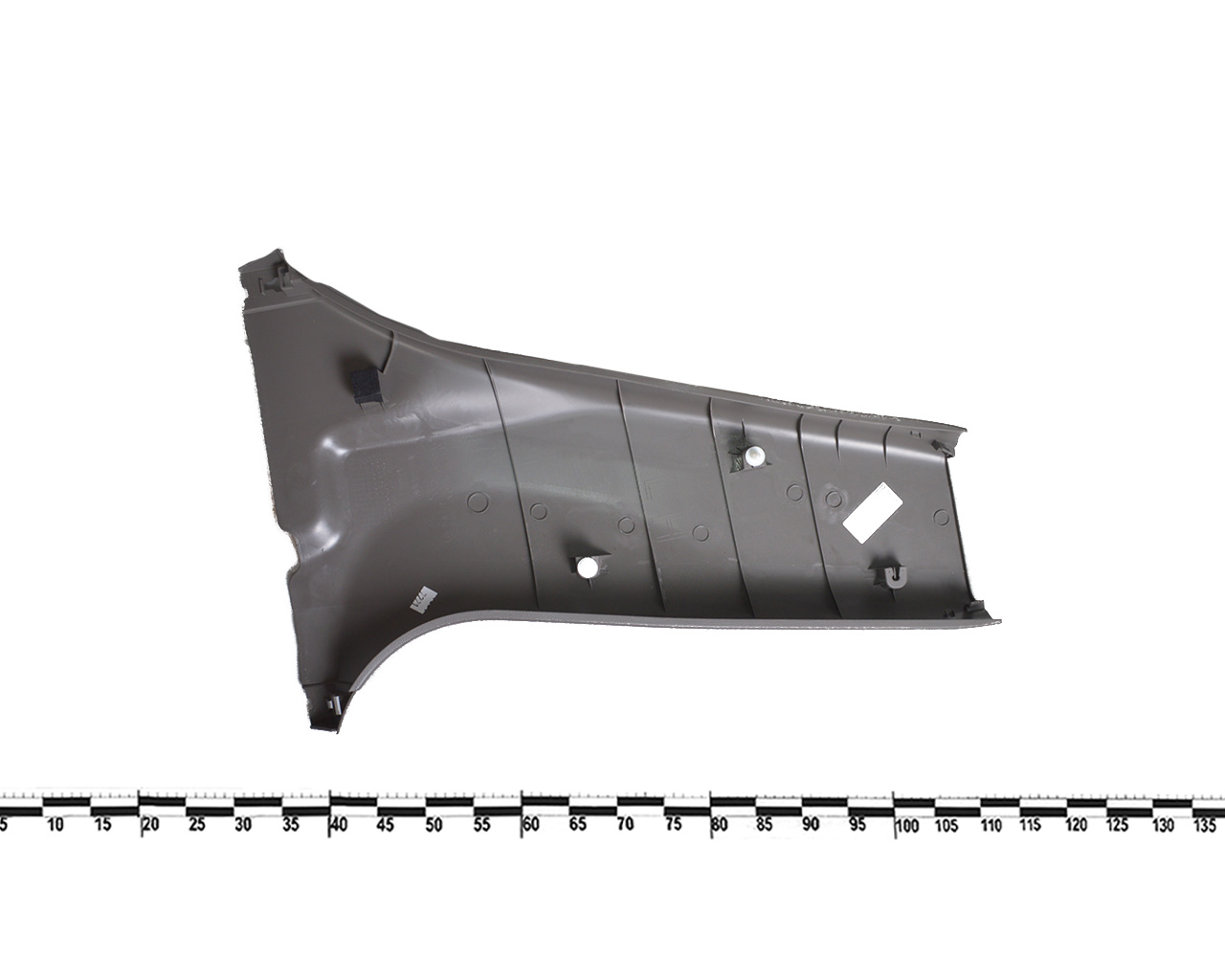 Накладка центральной стойки нижняя, левая (серая) NISSAN LEAF