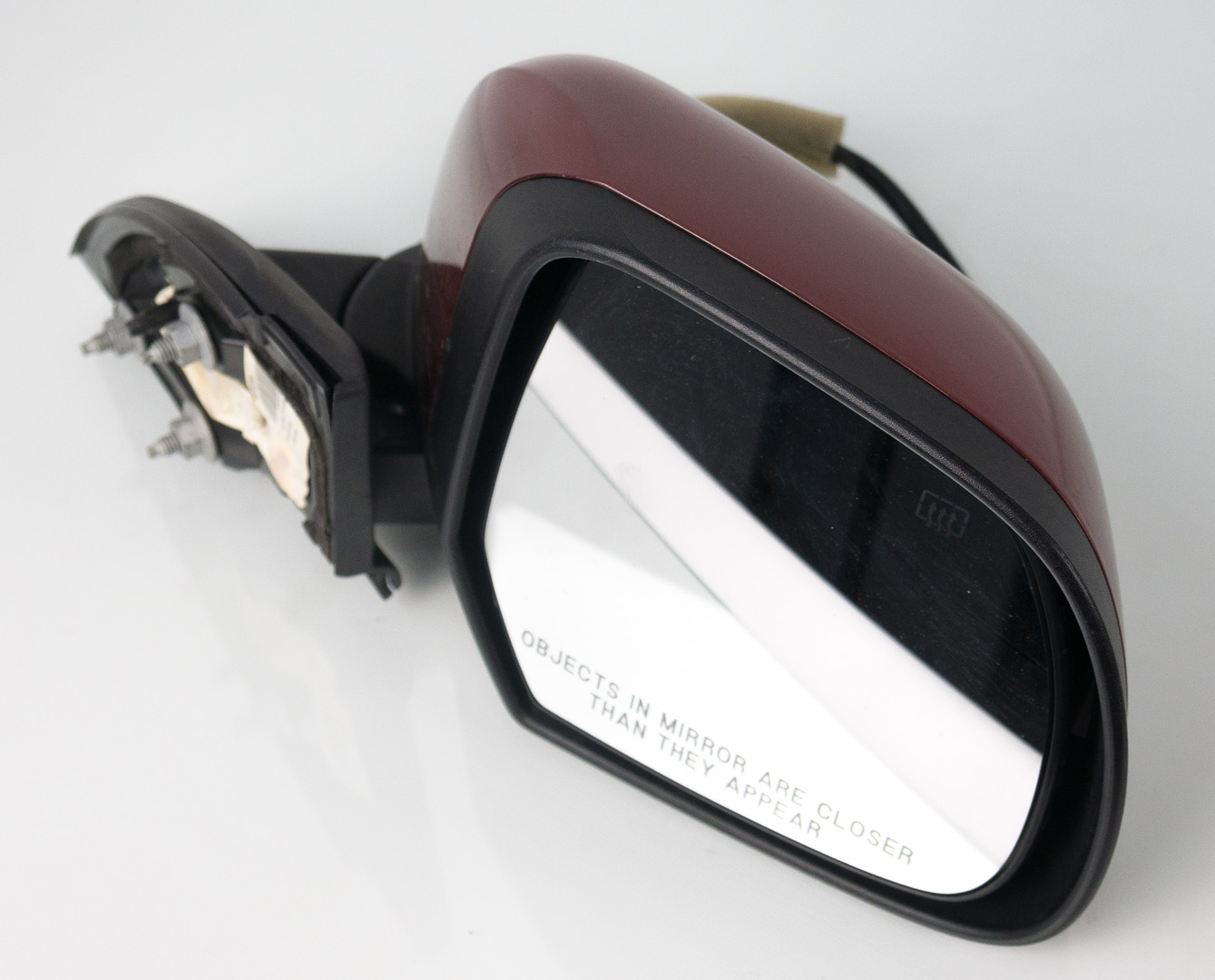 Зеркало левое (красное) NISSAN LEAF