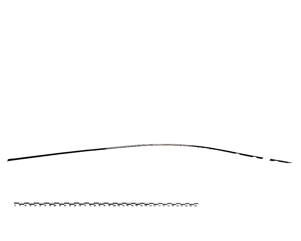 Молдинг крыши, прав NISSAN LEAF 2018