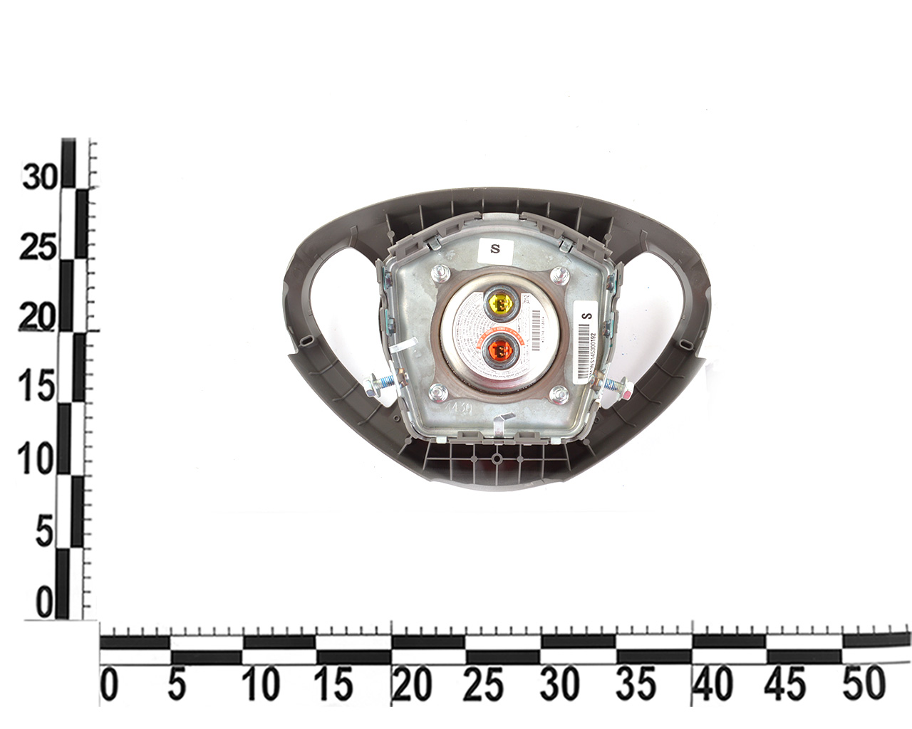 Подушка безопасности AIRBAG в руль водительская серая NISSAN LEAF Подушка безопасности AIRBAG в руль водительская серая NISSAN LEAF