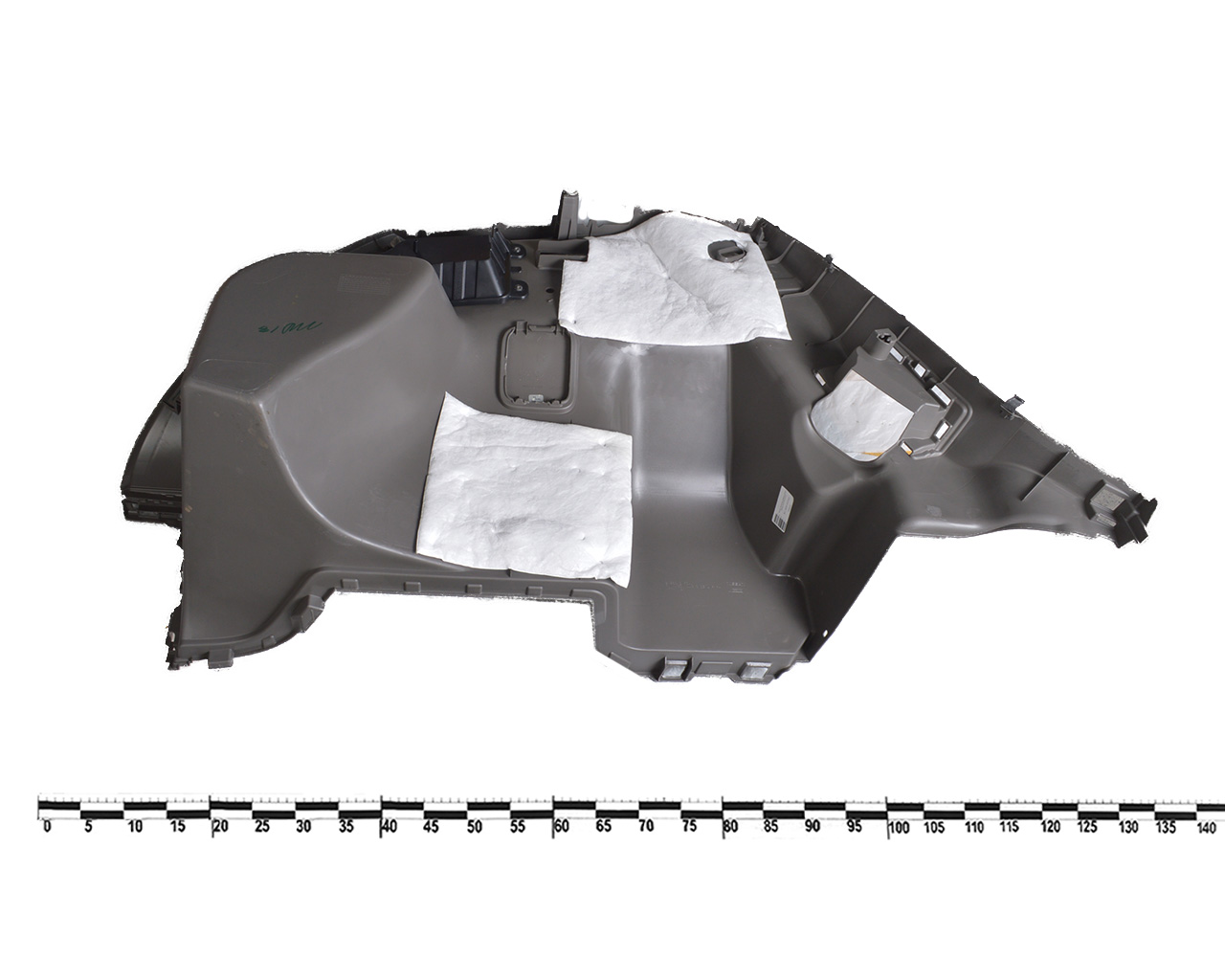 Панель багажника правая (серая) Nissan Leaf 2010-2012