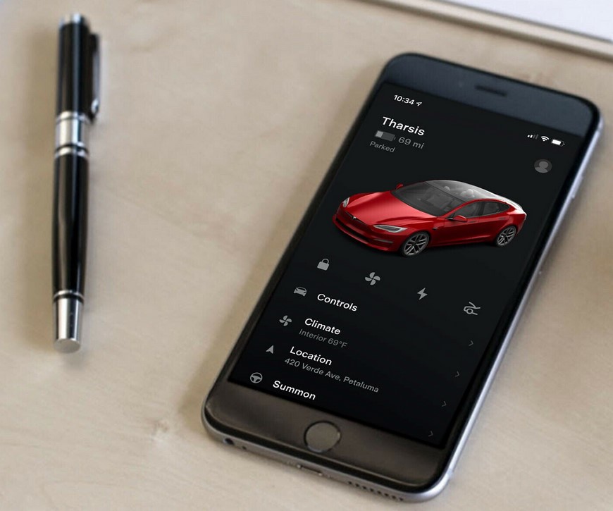 Приложение Tesla Model 3: цифровой ключ и максимальный контроль электромобиля