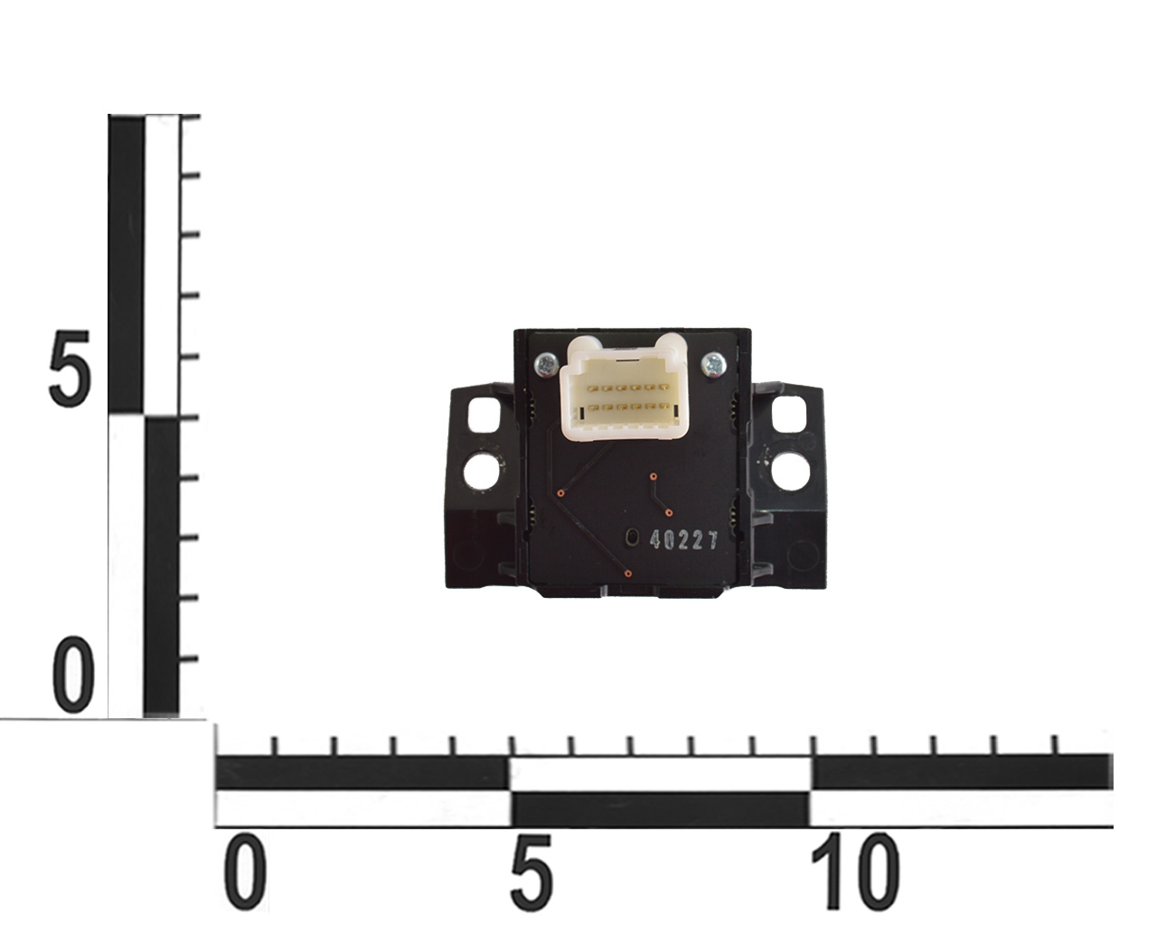 Кнопки упраления щитком приборов (панель воздуховода лев) (серые) NISSAN LEAF