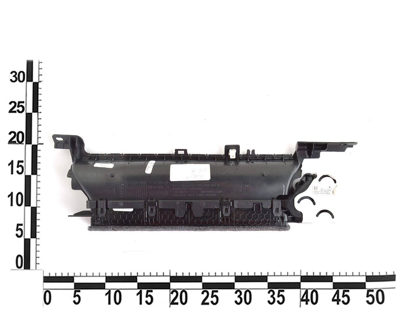 Воздуховод торпеды левый TESLA MODEL 3