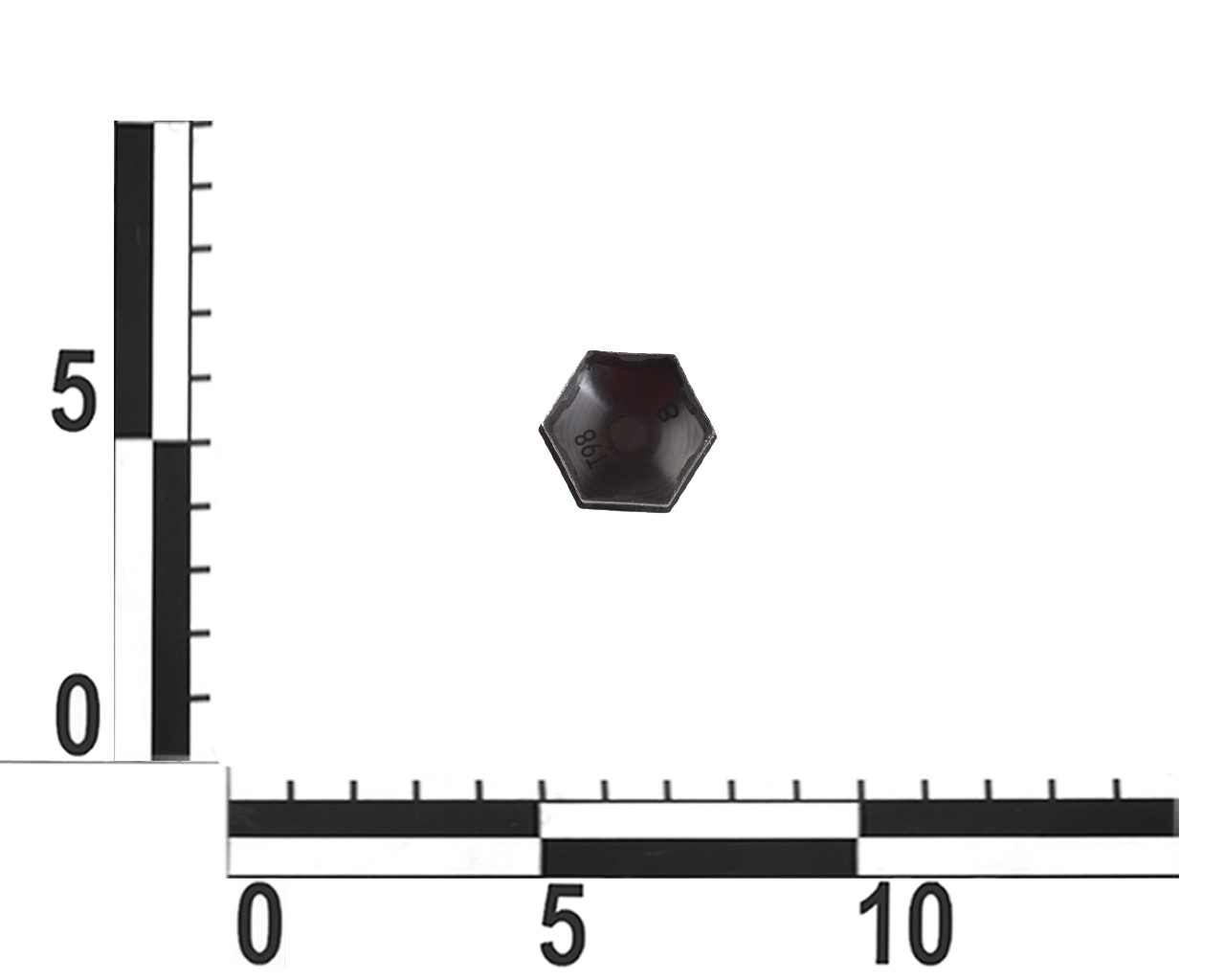 Колпачок  на гайку глянец 18X8.5 ET40 TESLA MODEL 3