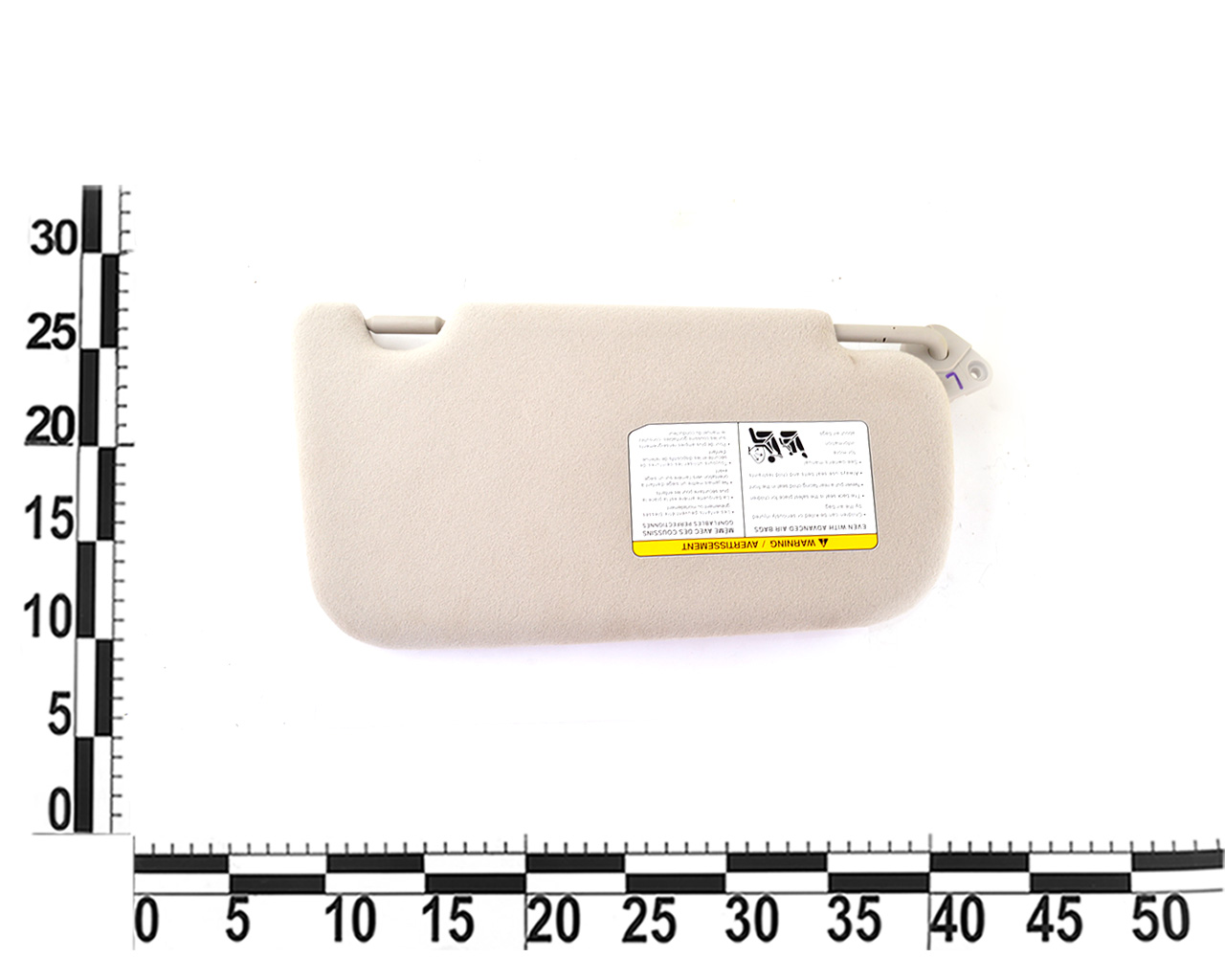 Противосолнечный козырек NISSAN LEAF слева 2018