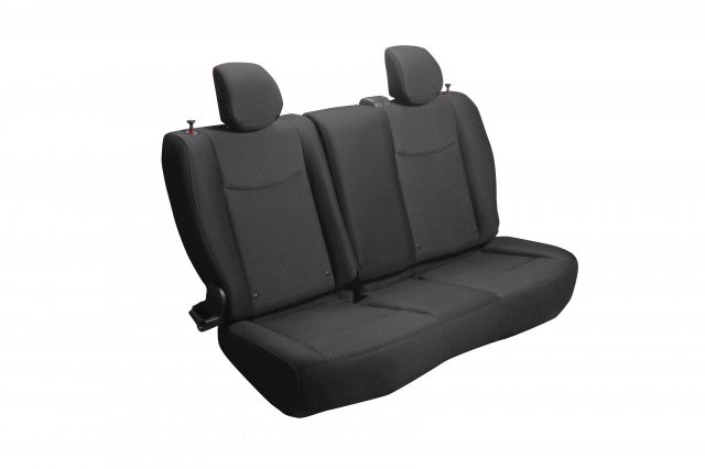Сидение заднее без подогрева, в сборе (ткань) черное NISSAN LEAF