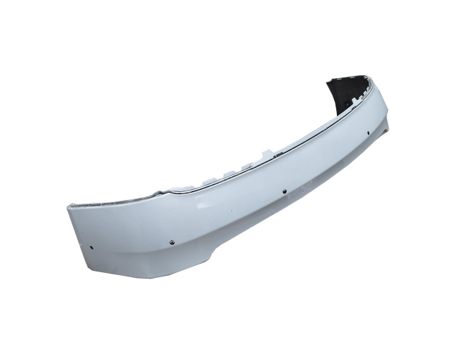 Бампер задний (6 отврстий под парктроники) белый TESLA MODEL S