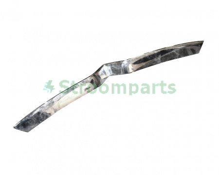 Накладка хромированная V-образная переднего бампера TESLA MODEL X 1047022-00-D