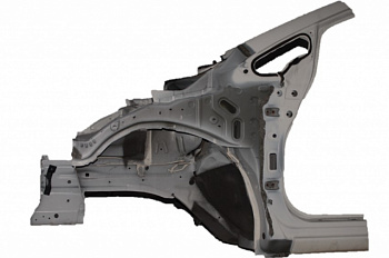 Четверть передняя левая (белая) NISSAN LEAF