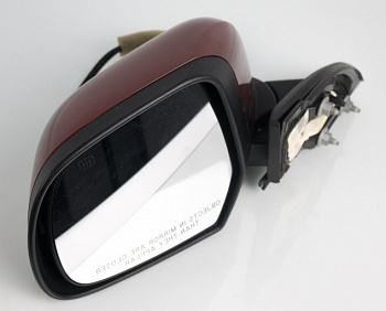 Зеркало левое (красное) NISSAN LEAF