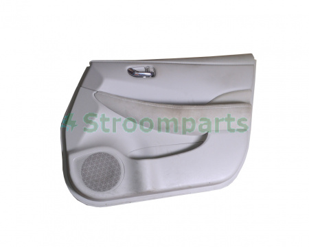 Обшивка двери (карточка) передняя правая (бежевая) NISSAN LEAF 2011-2013 80900-3NA0A / 80922-3NA0A