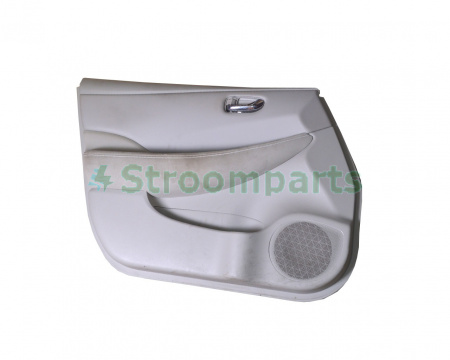 Обшивка двери (карточка бежевая) передняя левая NISSAN LEAF 80901-3NF0A / 80923-3NF0A