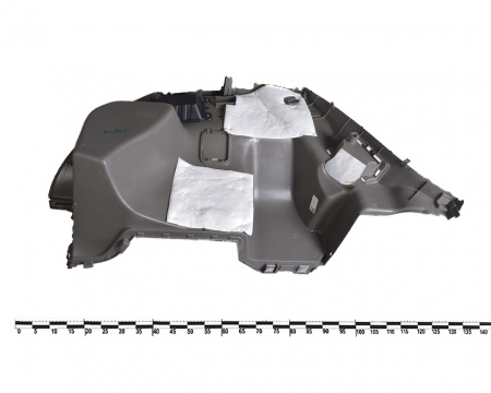 Панель багажника правая (серая) Nissan Leaf 2010-2012