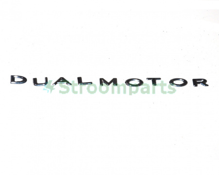 Эмблема крышки багажника DUAL MOTOR TESLA MODEL 3 147457200A