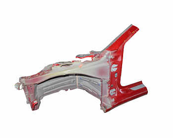 Четверть передняя левая (красная) TESLA MODEL 3