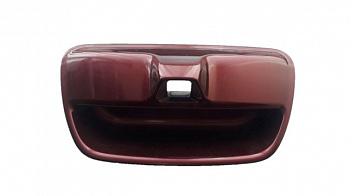 Ручка двери багажника бордовая (под камеру) NISSAN LEAF