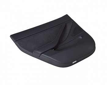 Обшивка задней левой двери черная TESLA MODEL 3