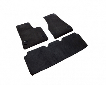 Коврики салона  3 шт TESLA MODEL S, SR