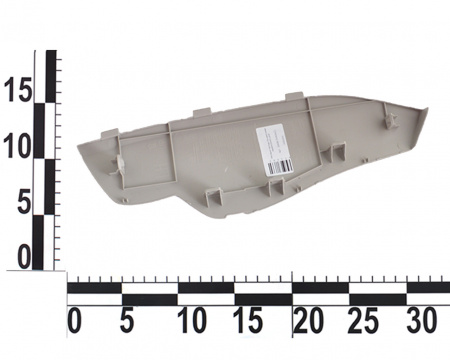 Накладка торпеды боковая левая сераяNISSAN LEAF