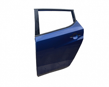 Дверь задняя левая (синяя)  Nissan Leaf 2018
