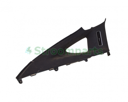 Обшивка  задней стойки  верхняя левая (ULTRASUEDE BLK) TESLA MODEL X 1035957-99-E  1035957-16-E