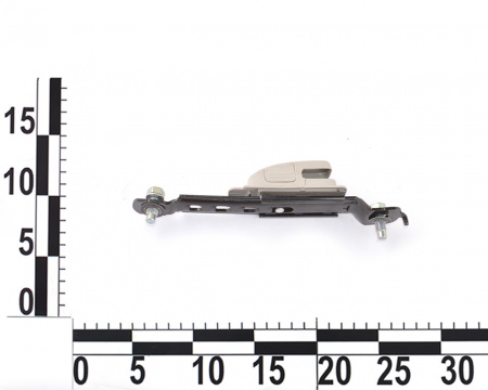 Регулятор ремня безопасности серый