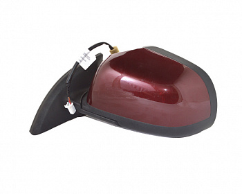 Зеркало левое (бордовое) NISSAN LEAF 96302-4NC0D
