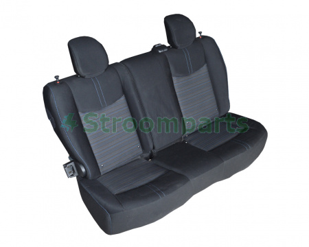 Сидение заднее в сборе без подогрева, черное (ткань) NISSAN LEAF 2018 (S)