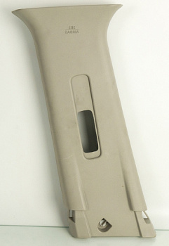 Накладка центральной стойки верхняя левая бежевая NISSAN LEAF 2011-2018 76914-3NF0A / 76914-3NA0A