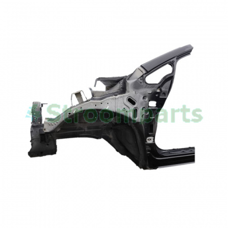 Четверть передняя левая черная Nissan Leaf 2018