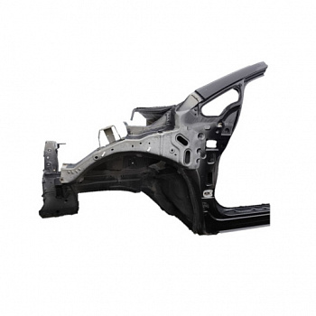 Четверть передняя левая черная Nissan Leaf 2018