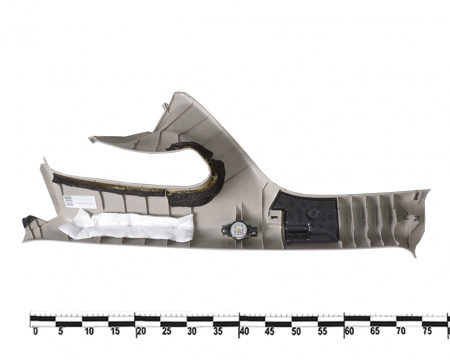 Накладка передней стойки прав бежевая NISSAN LEAF