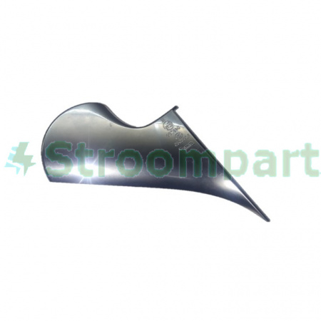 Накладка кронштейна зеркала наружного левого нижняя хром TESLA MODEL 3