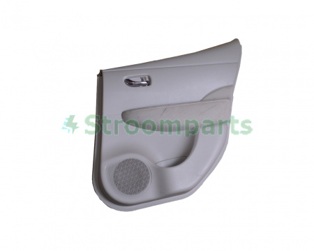 Обшивка двери (карточка) задняя правая (бежевая) NISSAN LEAF 2011-2013 82900-3NA0A / 82922-3NA0A