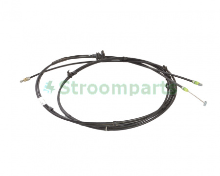 Трос замка капота и лючка зарядки (в сборе) NISSAN LEAF 2011-2012 65621-3NA0A