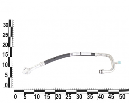 Трубка низкого давления кондиционера Nissan Leaf 2018 (компрессор-печка)