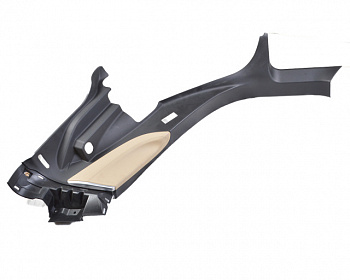 Накладка дверного пройома нижняя задняя правая внутреняя (TAN)  TESLA MODEL S,R