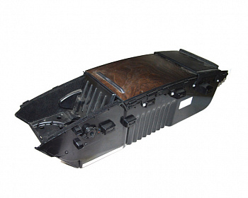 Центральная консоль (бардачок) BURL BLACK TESLA MODEL X 1055149-00-G 1058088-08-A