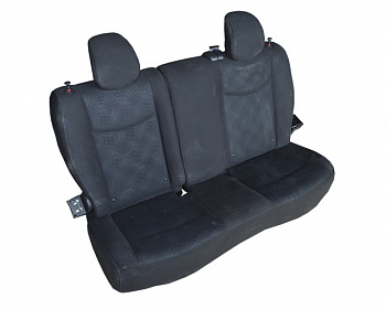 Сидение заднее без подогрева в сборе, черное (велюр) NISSAN LEAF